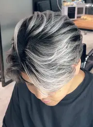 【🔥5月限定特別クーポン🔥】メンズバレイヤージュ  カット＋ブリーチ＋オンカラー＋トリートメント🔥🔥