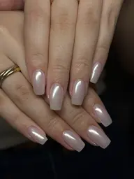 オフなし|ミラー・オーロラネイル