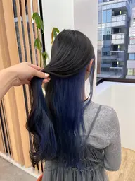 🌸4月限定SALE🌸【ブリーチ込み】インナーカラー💗＋メンテナンスカット＋トリートメント✨（Refaブラシ付🫧）