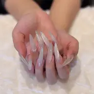 【丁寧仕上げの技術向上モデル✨️】長さ出し10本ちゅるんワンカラー（オフ無料）