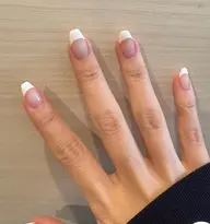 【ハンド】🩶練習モデル🩶 オフなし白フレンチ