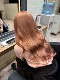 【ブリーチカラー】🎀ダブルカラー + 𝐀𝐮𝐣𝐮𝐚トリートメント3️⃣step🎀