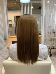 カラー＋トリートメント🐼(ブリーチはできません😥)           サブリミックの集中補習でサラサラに😳😳