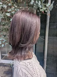 カット✂️ハイライト&透明感カラー✨
