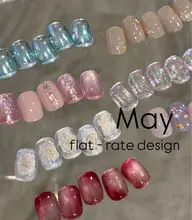 定額デザインコース🎀10種類から選べます！【パラジェル使用‼️】🤍ウォーターケア付き💅《オフ無料✨》