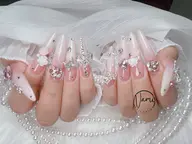 チップ10本長さ出し+グラデーション 90分 ¥10980→￥8000