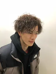 カット＋ツイストスパイラルパーマ