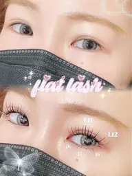 🖤オフフラットラッシュ120本~⚠️研修スタッフでの施術⚠️(3ヶ月以内にパーマ経験ある方ng)