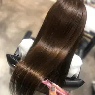 【柔らかいくウル艶髪に♪】カット+N.ケアカラー+コスメ縮毛矯正  ¥14850
