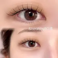 ​〜​4/30限定価格【粘膜からしっかりUP】&healthy(エクステ×パーマ)80本オフ込🎀