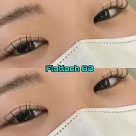 🩶ᩚオフなし【フラットラッシュ80​〜​100本】※付け足し不可【八王子/まつエク/マツエク】🩶ᩚ