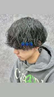 【🫧イメチェンしたいメンズの方に🫧】　カット＋波巻きパーマ