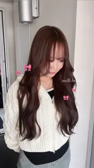 ⌇☁️4月限定🧸⌇2名様のみ!🎀ワンカラー➕ケアトリートメント〈♡ミニモ限定♡〉