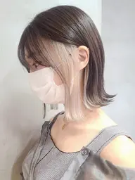 【調布／低価格】インナーカラー＋カラー＋トリートメント✨さりげなくおしゃれ