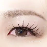 【大人気🔥】まつ毛への負担軽減🫧フラットラッシュエクステ120本（‎⚠️オフなし⚠️）