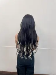 初【編み込みエクステ・エクステカット無料】　最高級品質エクステ５８ｃｍ【５０本】