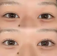 【上下ラッシュリフト】逆まつげ改善！中顔面短縮◎まつ毛パーマ艶コーティング仕上げ