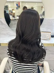 【🖤人気No.2🖤】似合わせ小顔カット＋髪質改善プレミアムカラー【2回目以降¥18780】