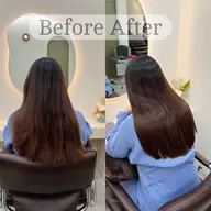 【髪質改善人気No1】🔥満足度120%🔥カット+美髪縮毛矯正(ストレートパーマ)➕1stepトリートメント