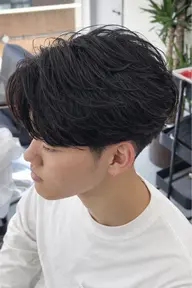 【セット時短毛流れパーマ】🔥カット+ニュアンスパーマ+シャンプー✂️