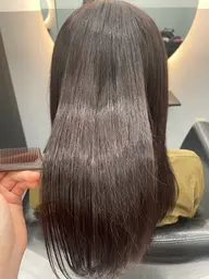 縮毛矯正+トリートメント