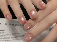 【ジェルネイル】SNS人気・マグネットカラー　「新規ソフトジェルオフ無料」