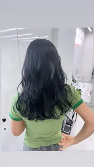 【🦋暗髪🦋】カット＋ カラー ＋ トリートメント