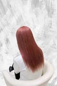 【透け感アップ】カット＋ブリーチ＋カラー