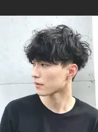 メンズカット+パーマ🍃