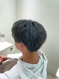 【メンズ人気メニュー‼️】メンズ限定！カットパーマ＋2stepトリートメント