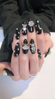 🦋チップ長さ出し【パーツ付け放題&持ち込みデザイン】🦋初回のみ他店オフ無料