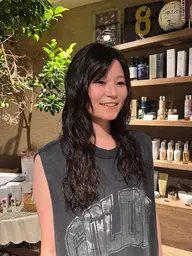 【20,30代女性限定✨】 ロングニュアンスパーマ🌀＋似合わせカット＋贅沢トリートメント