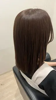 【極上の艶髪✨✨】髪質改善ストレート+カット+カラーエステ+9step oggiottoTr🫧