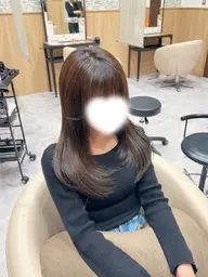 【透明感カラー🫧‪】Cut(カット)＋Onecolor(ワンカラー) ⚠ご予約可能日はスナップフォトをご覧ください❣️
