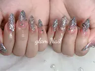 チップ長さだし持ち込みデザイン(アート&大きいパーツ6本)