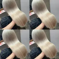 【🔶ファイバープレックスブリーチ🔶】デザインカット＋Wカラー+3step Aujua✨