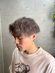 カット＋パーマ＋ダブルカラー