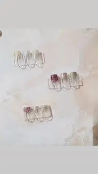 【オフなし】　ハンド ラメグラデーション