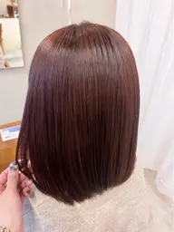 【inoaカラー】《ダメージレス》カット+イ ノアカラー+COTAトリートメント
