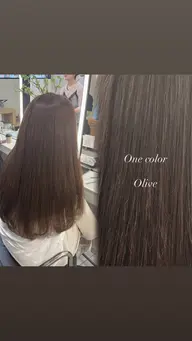 【💓透明感ワンカラー💓】◎赤みを抑えた柔らかい色味に