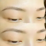 眉ワックススタイリング