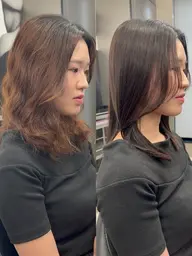 【1回で美髪フルコース✨】カット+カラー+美髪矯正TR