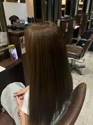 ワンカラー➕aujuaトリートメント✨🖤 (12時～ご案内です☺️)※土日はご予約不可です🙏🏻🙏🏻