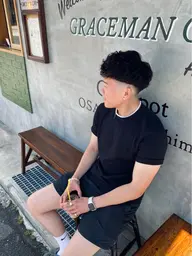 【ナチュラル派向け🌿】前髪重視パーマ＋カット