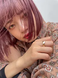 🌐nessオリジナルカット+透け感ケアカラー🌐+クイックtr付