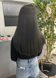 【4月minimo限定💜】ブリーチなし透明感カラー＋トリートメント🦄