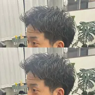 メンズスパイキーショートカット+シャンプー