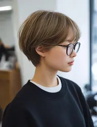 [モデル]レディースショート(ショートボブ、ボブ、ショートウルフ)