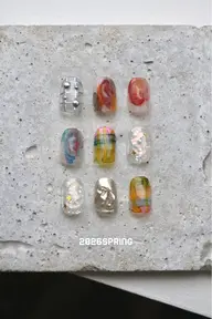 プレートから選べる◆セレクトart5本コース （オフ+1100円・自爪育成ケア付)