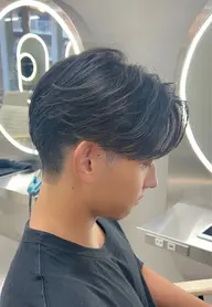 【6月限定】メンズ人気𝐍𝐨,𝟏👑似合わせカット+デザインパーマ🌀